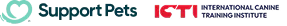 Support Pets and International Canine Training Institute logos
